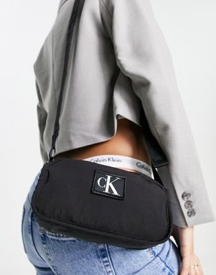 Calvin Klein Jeans city nylon camera bag in black  - ASOS Price Checker