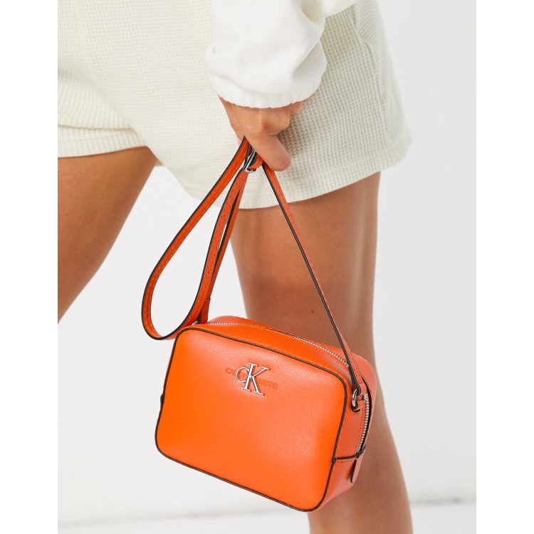 Calvin klein on sale orange handbag