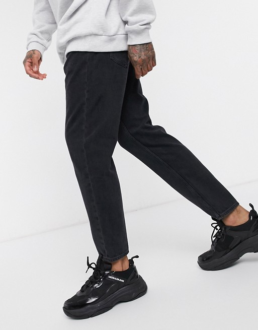 Calvin Klein Jeans CK1 Capsule dad jeans in black