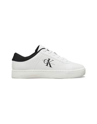 classic cupsole sneakers in white and black