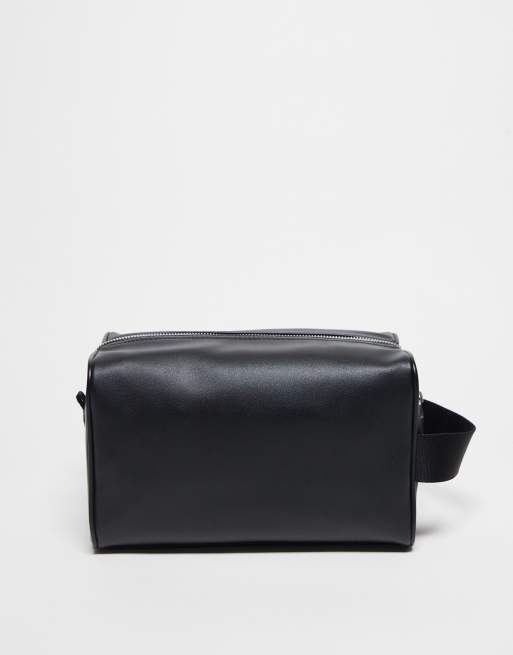 Calvin Klein Jeans – Classic – Czarna kosmetyczka z logo, 3 z 4