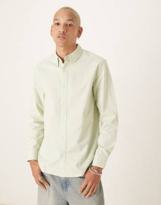classic oxford shirt in mint green