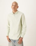 [Calvin Klein Jeans] Calvin Klein Jeans classic oxford shirt in mint green Chest 44 Tender Greens