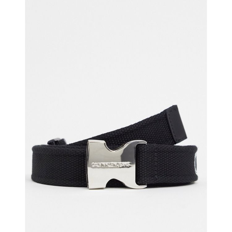 Calvin Klein Jeans logo tape bustier top in black - exclusive to ASOS