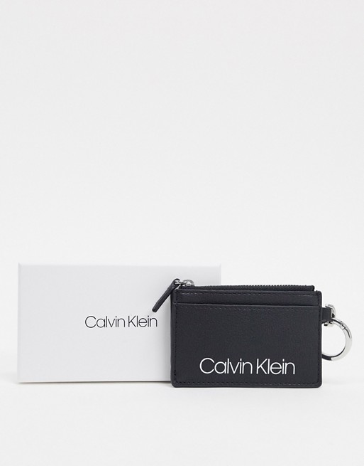 Calvin Klein Jeans coin pouch in black