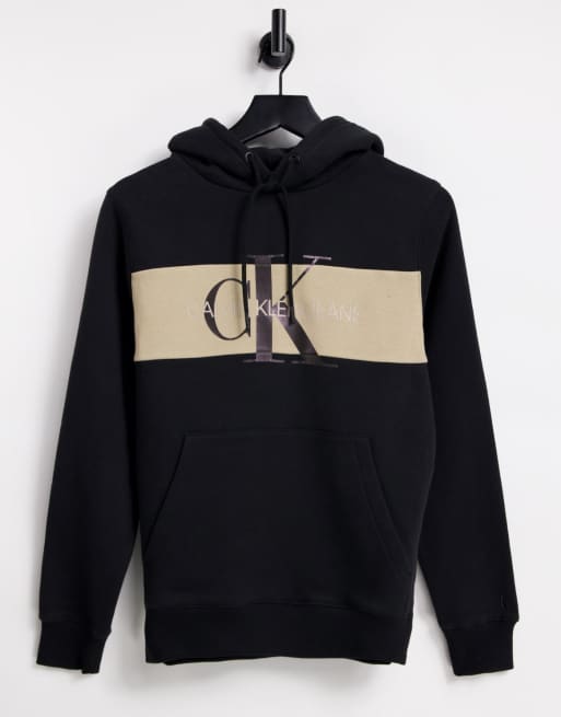 Calvin klein deals color block hoodie