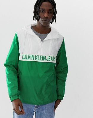 green calvin klein jacket