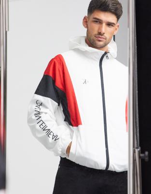 calvin klein colorblock jacket