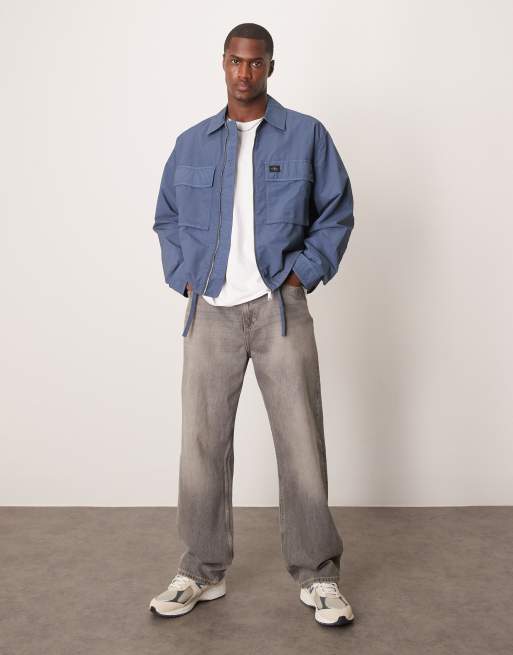 Shirt Denim Cargo Jacket Buy Trendyol Denim Shirt Jacket With