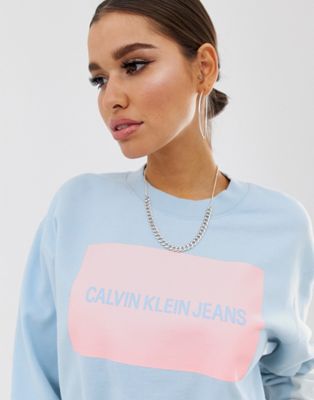 women's calvin klein sweatshirt sale