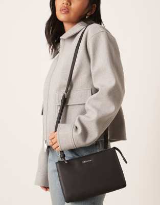 Calvin Klein Jeans Est.1978 Cross-body Logo Bag In Black