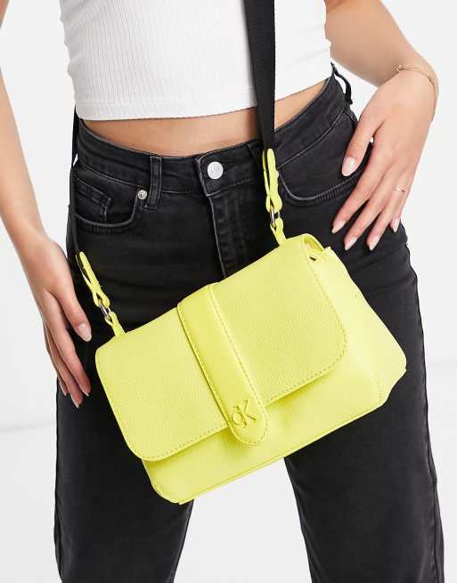 Calvin klein shop bag yellow