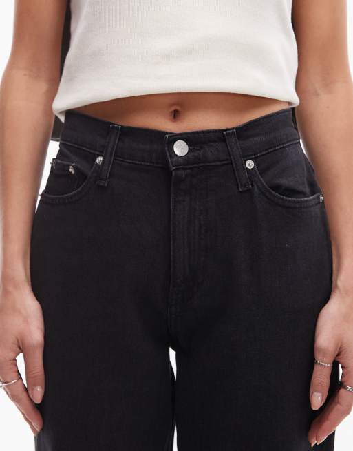 Calvin Klein Jeans – Czarne mom jeans, 5 z 5