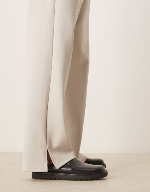 Calvin Klein Jeans – Czarne wsuwane profilowane klapki, 4 z 4