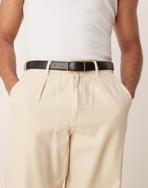 Calvin Klein Jeans – Czarny pasek z klamrą 30 mm - view 1