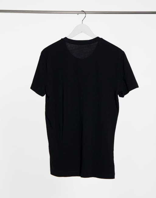 Calvin Klein Jeans – Czarny wąski t-shirt z logo, 2 z 4