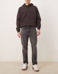 [Calvin Klein Jeans] Calvin Klein Jeans dad jeans in black wash W30 L32 Denim Black