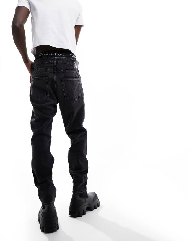 Calvin Klein Jeans - dad jeans in black