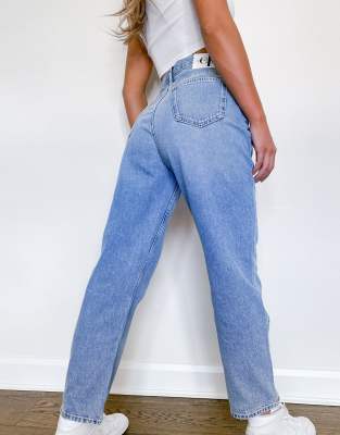 ck one dad jeans