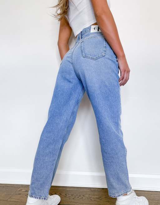 Calvin Klein Jeans dad jeans in blue