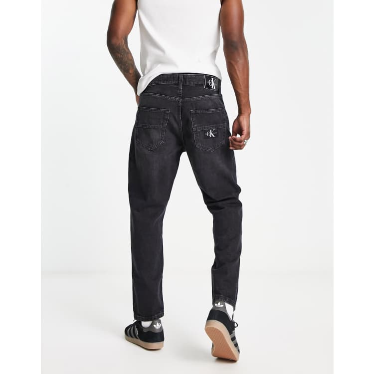 Calvin klein black outlet jeans mens