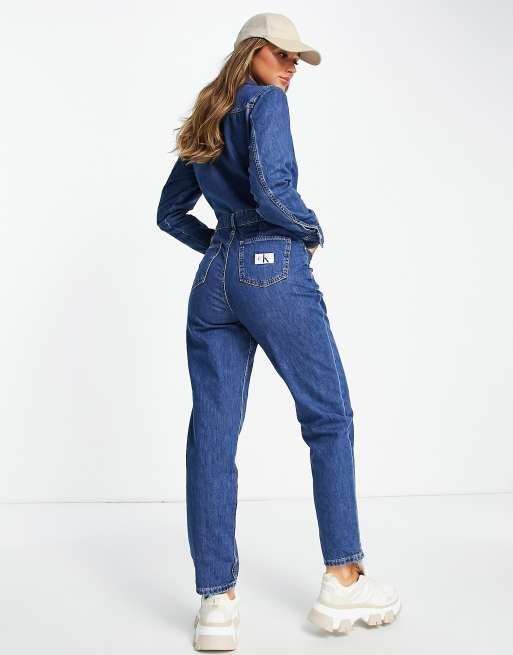 Calvin klein store denim suit