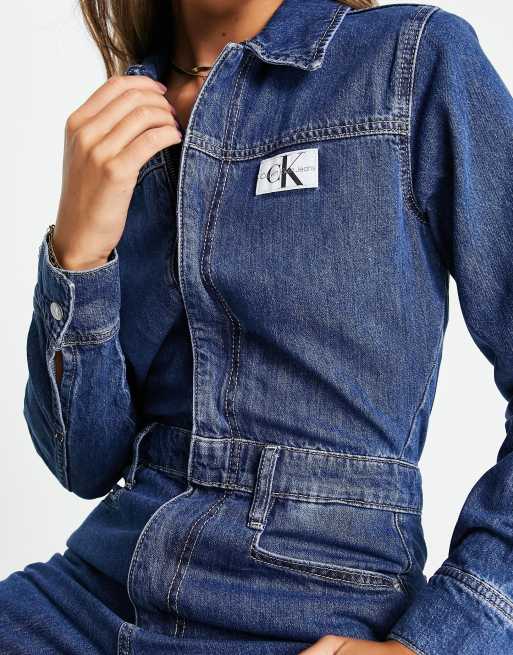 Calvin klein on sale denim suit