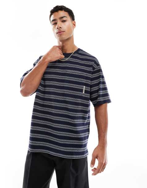 Calvin Klein Jeans - Dik oversized t-shirt in zwart - view 1