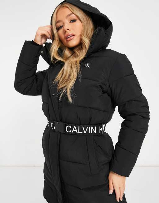 Calvin Klein Jeans Doudoune longue Noir