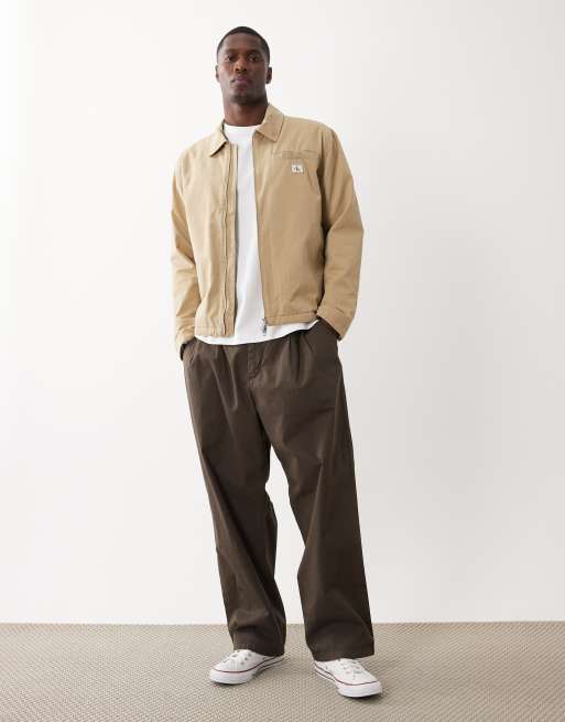 Calvin Klein Jeans – Eisenhower – Wattierte Jacke in Beige, 2 von 5