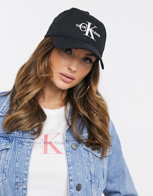 Calvin Klein Jeans embroidered logo hat
