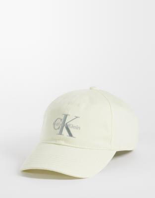 Calvin Klein Jeans Embroidery Baseball Cap In Neutral