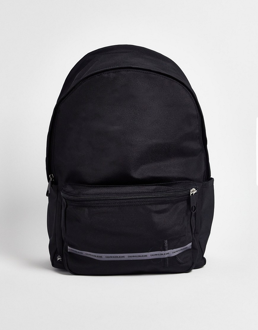 Calvin Klein Jeans Est.1978 Essential Logo Backpack In Black