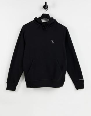 Calvin Klein Calvin Klein Jeans essential regular fit hoodie with CK logo in black