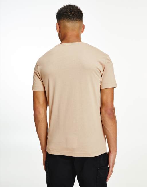 Calvin Klein Jeans - Essential - T-shirt à logo emblématique - Taupe, 2 de 4