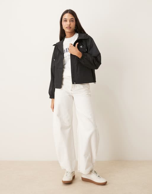 Calvin Klein Jeans – Essential – Windjacke in Schwarz , 2 von 4