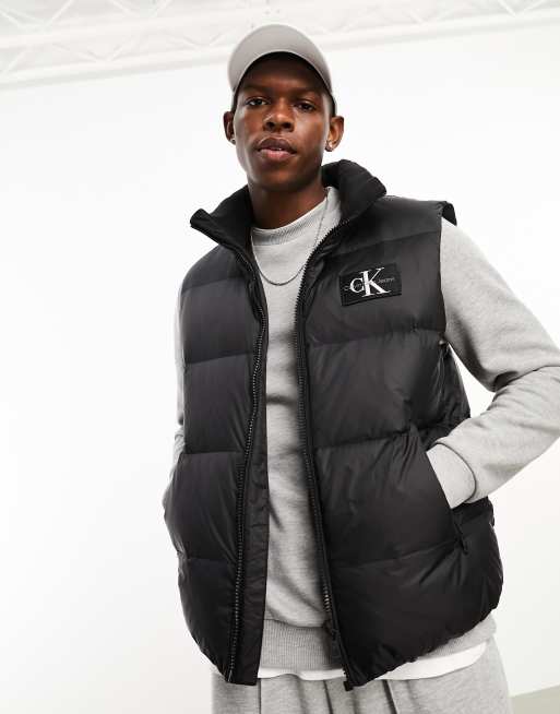 Calvin Klein Jeans - Essentials - Bodywarmer met donsvulling in zwart