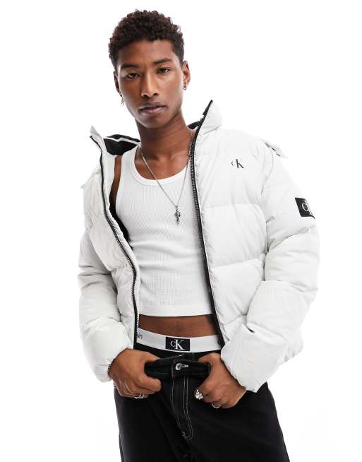 Grey calvin deals klein jacket