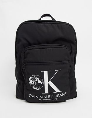 Calvin Klein Jeans Established 1978 graphic backpack | ASOS