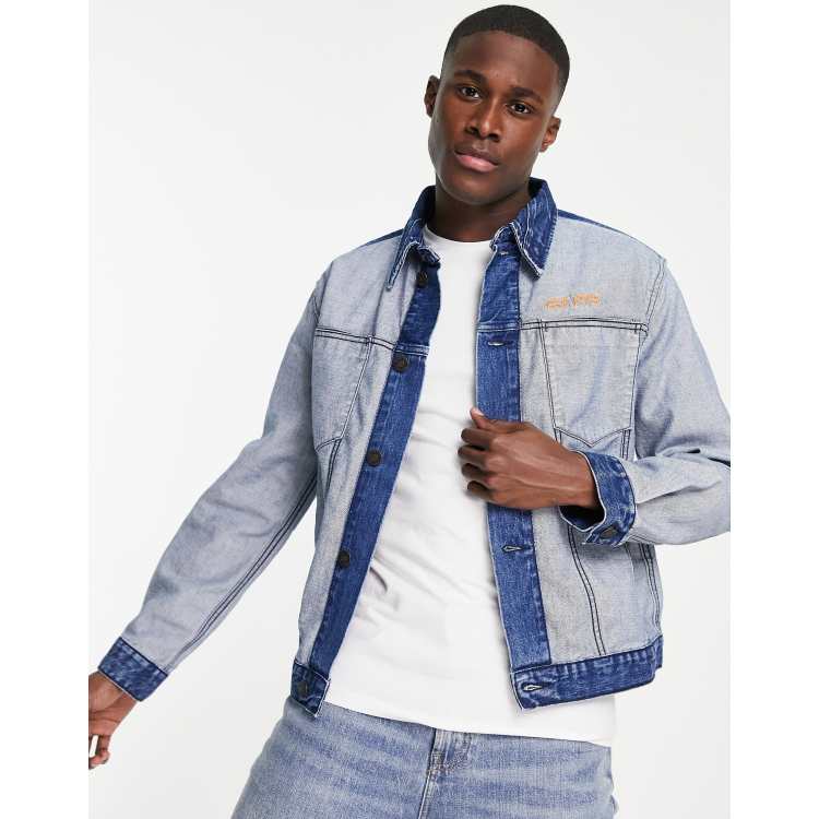 CALVIN KLEIN JEANS EST.1978 - Herd Print Denim Jacket