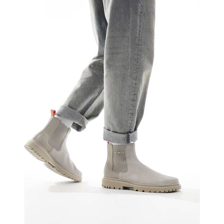 Calvin klein 2024 grey boots