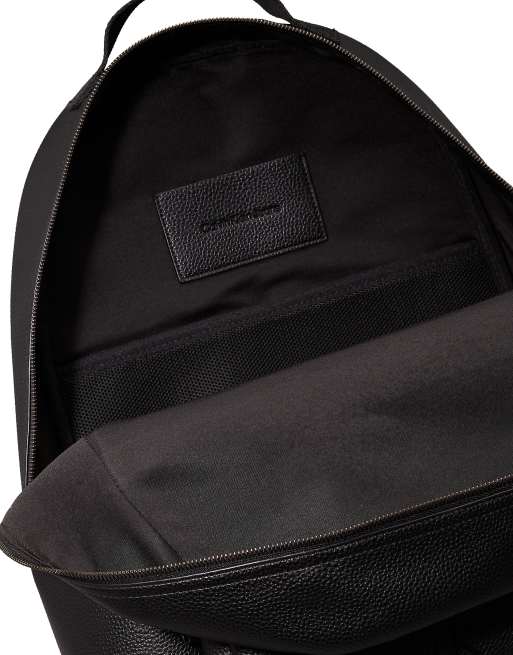 bottega veneta mini backpack Men's Small Intrecciato Backpack in Black