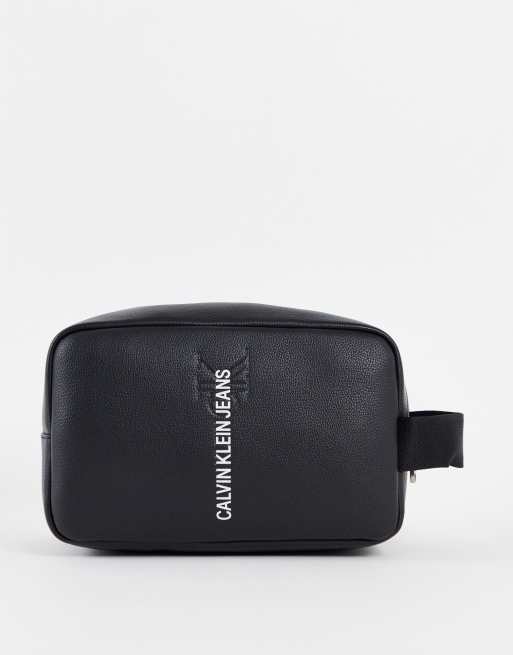 calvin klein mens wash bag