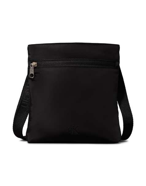 Calvin Klein Jeans Flat crossbody bag in black - view 1
