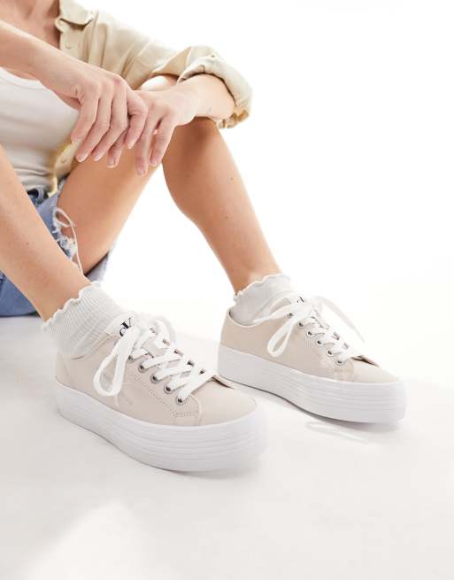 Calvin klein platform sneakers best sale