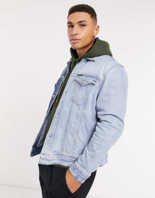 Calvin klein foundation slim hot sale jacket