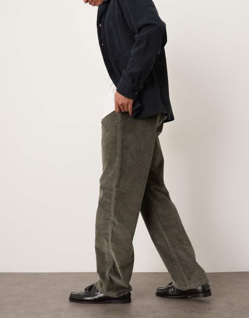 Calvin Klein Jeans – Gerade geschnittene Cordhose im 90er-Stil in Braun, 3 von 5