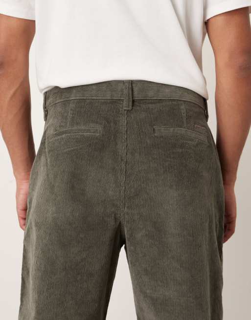 Calvin Klein Jeans – Gerade geschnittene Cordhose im 90er-Stil in Braun, 4 von 5