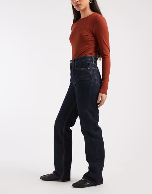 Calvin Klein Jeans – Gerade geschnittene Jeans aus dunklem Denim, 3 von 5
