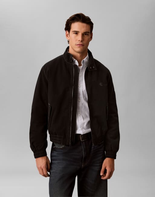 Calvin Klein Jeans - Giacca harrington imbottita, colore nero